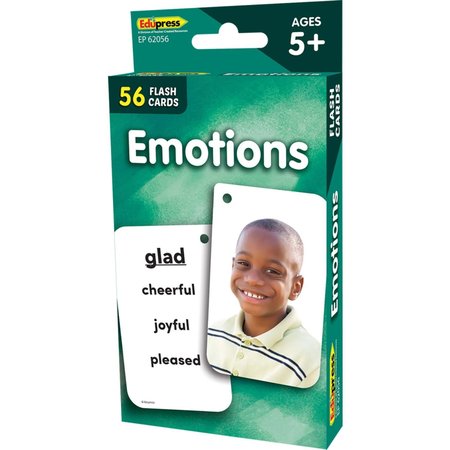 EDUPRESS Emotions Flash Cards TCR62056
